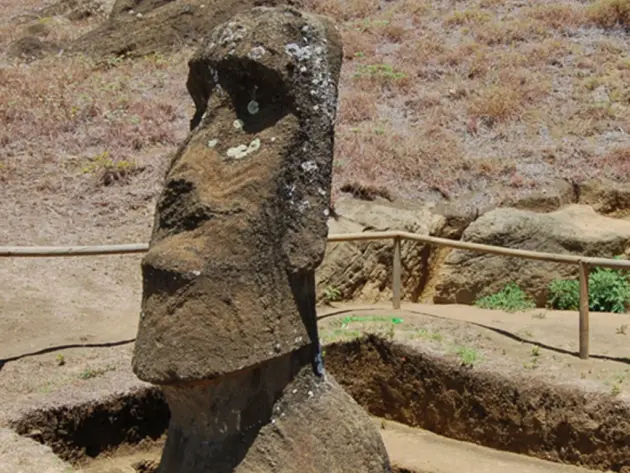 Easter Island Head Statues 4