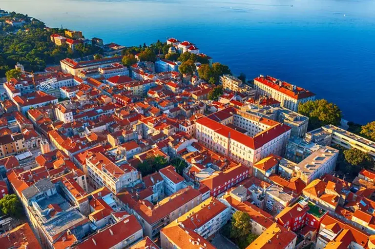 Croatian Town Of Zadar