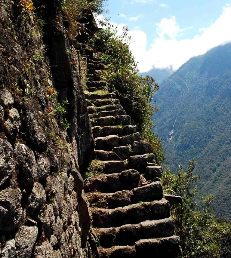 Huayna Picchu Stairs Of Death 1