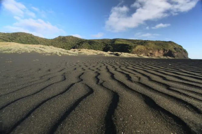 Karekare Beach in New Zealand