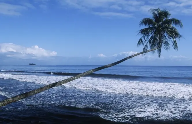 Papenoo Beach in Tahiti