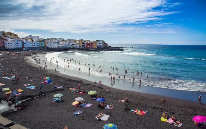 Playa Jardín in the Canary Islands