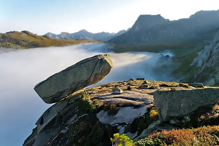 The Miraculous Hanging Rock In Siberia 1