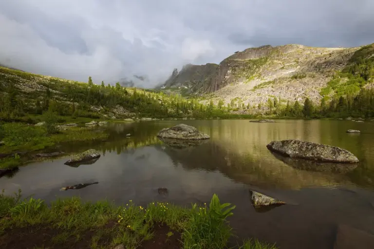 The Miraculous Hanging Rock In Siberia 3