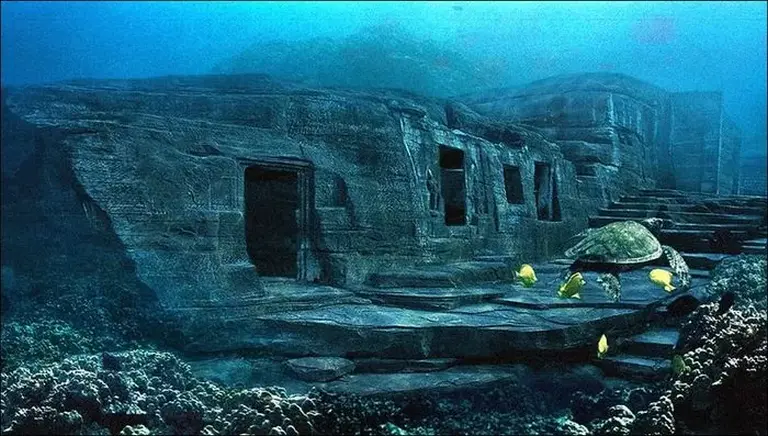 The Yonaguni Underwater Pyramid