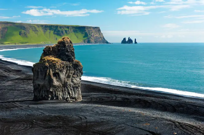 Vik Beach in Iceland