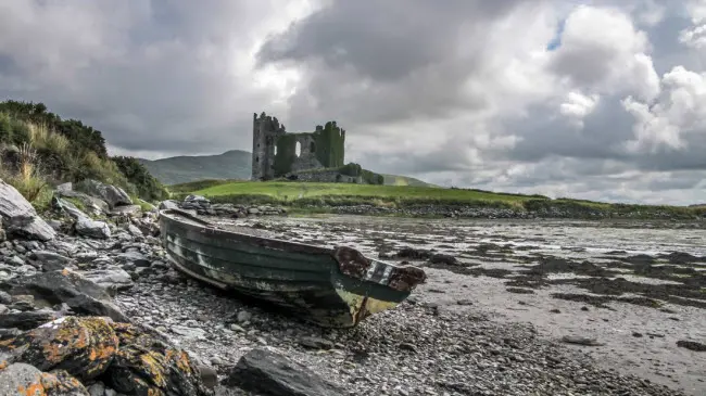 Ballycarbery Castle, County Kerry, Ireland