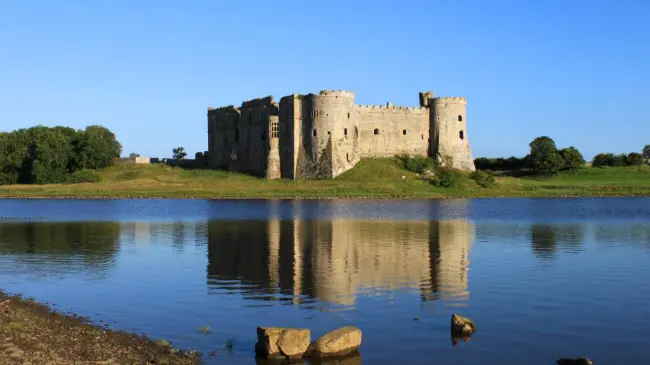 Carew Castle, Pembrokeshire, Wales