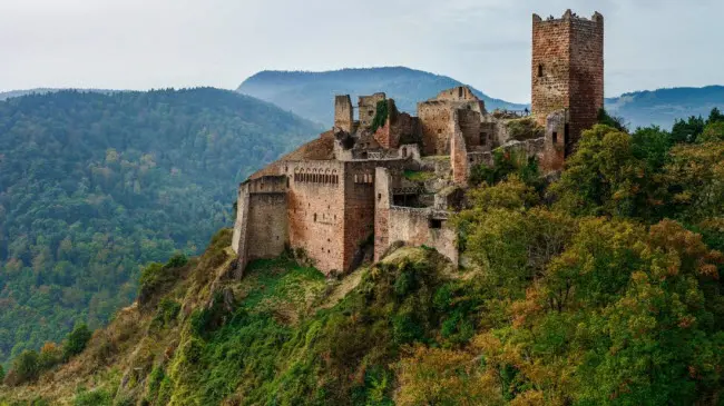 Château de Saint-Ulrich, Haut-Rhin, France