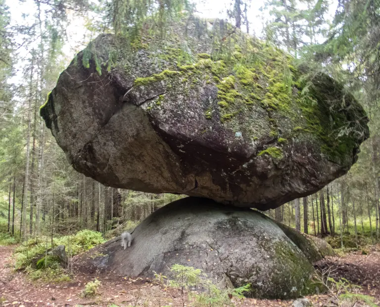 Kummakivi Balancing Rock