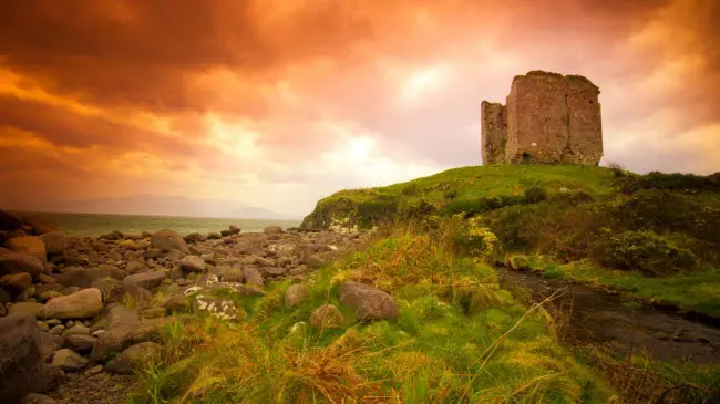 Minard Castle, Ireland