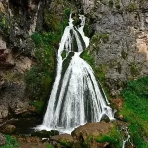 The Waterfall That Reveals A Bride After Heavy Rain In Peru