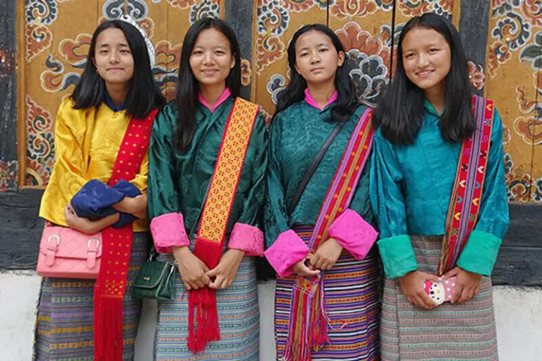 Traditional Attire Of Bhutan 4