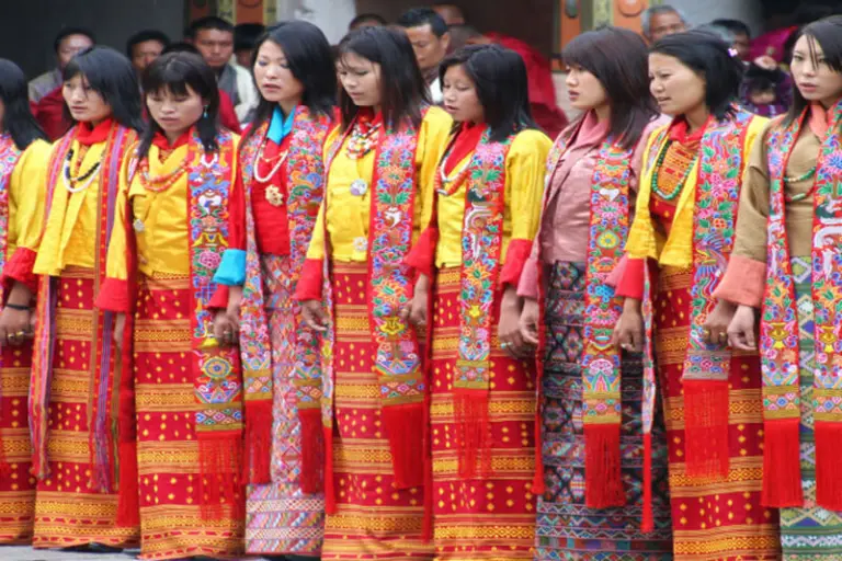 Traditional Attire Of Bhutan 6