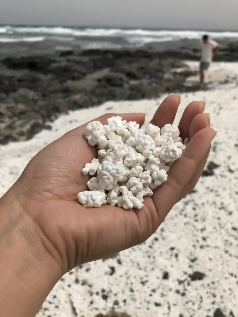 The Beach with “Popcorn-Shaped” Sand that makes Visitors want to take a bite 3