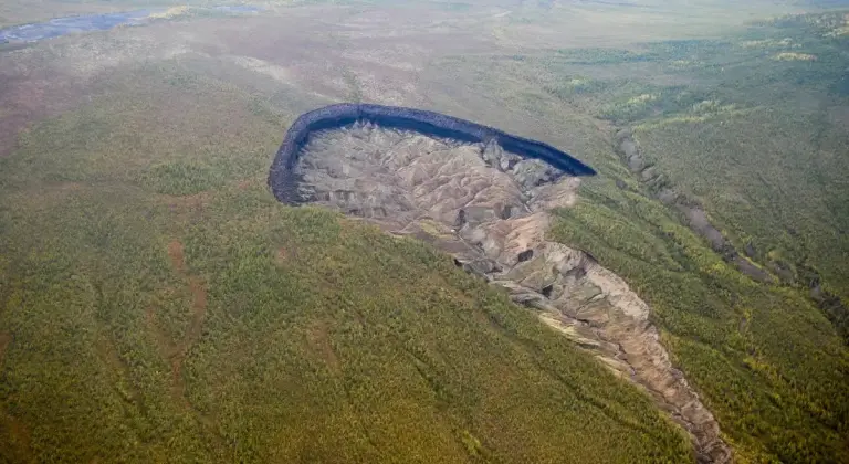 Batagaika Crater 3