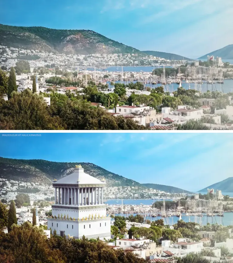 The Mausoleum At Halicarnassus