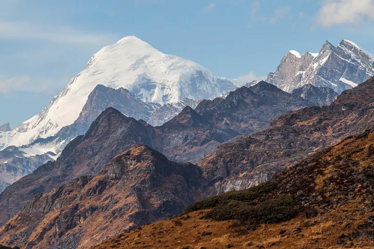 Mount Jomolhari In Bhutan 2
