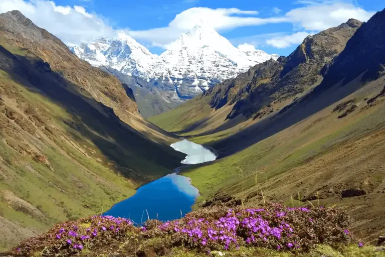 Mount Jomolhari In Bhutan