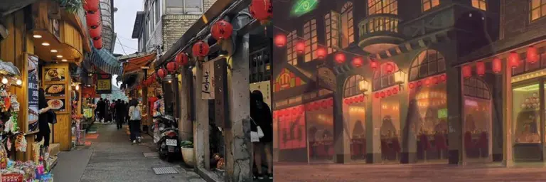 Enchanting Real-life Places That Inspired Famous Animated Films 4