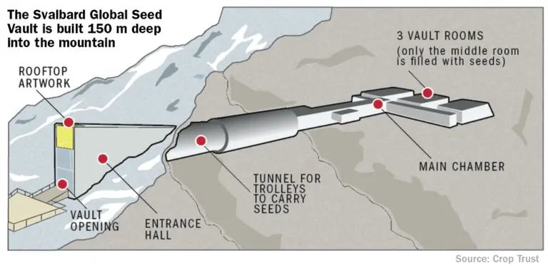 Exploring The Global Doomsday Seed Vault On Svalbard Island, Norway 1