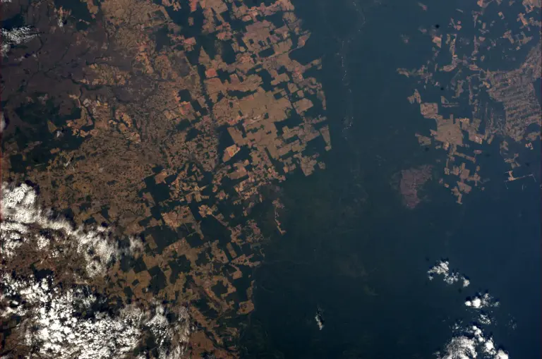 The Beauty Of The Amazon River System Captured From The Iss 3