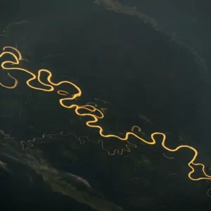 The Beauty Of The Amazon River System Captured From The Iss