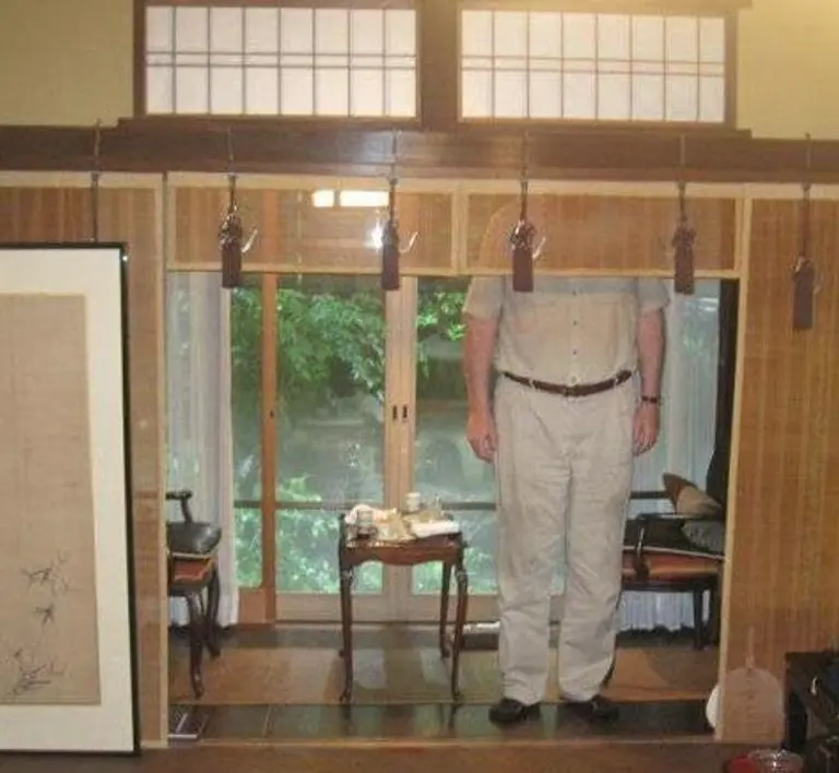 17 Hilarious Photos Of “giant” Tourists Visiting Japan 12