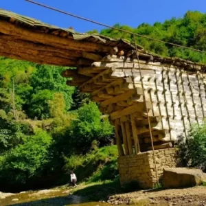 The 200-year-old Ancient Bridge In Dagestan