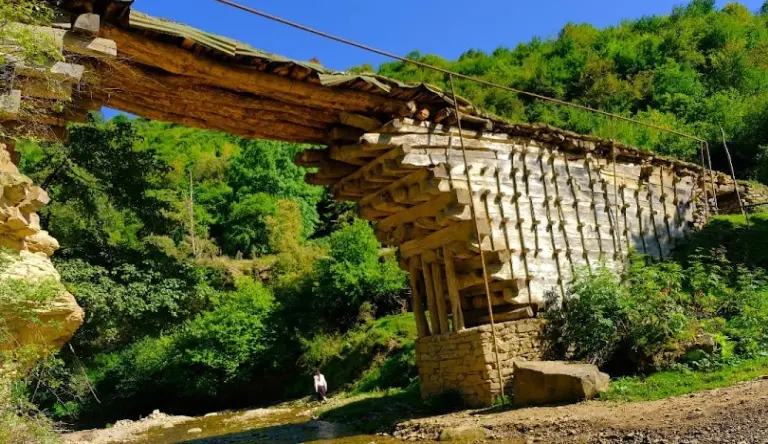 The 200-year-old Ancient Bridge In Dagestan