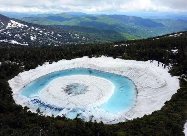 The Dragon’s Eye Lake In Legend, Appearing Only In Spring