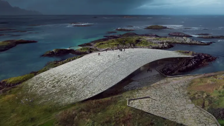 Uniquely designed whale watching museum in Norway 2