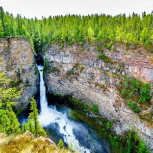 Helmcken Falls - A Unique And Tangible Wonder Of Canada's Nature