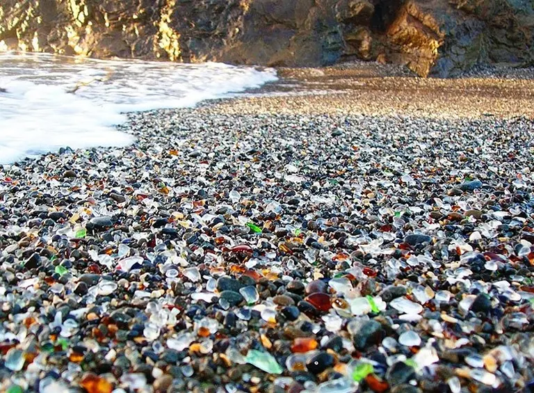 Glass Beach In Fort Bragg 1