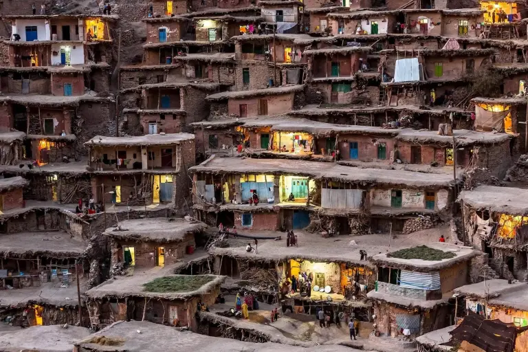 Masuleh A Unique Iranian Village Where Roofs Serve As Pathways 7