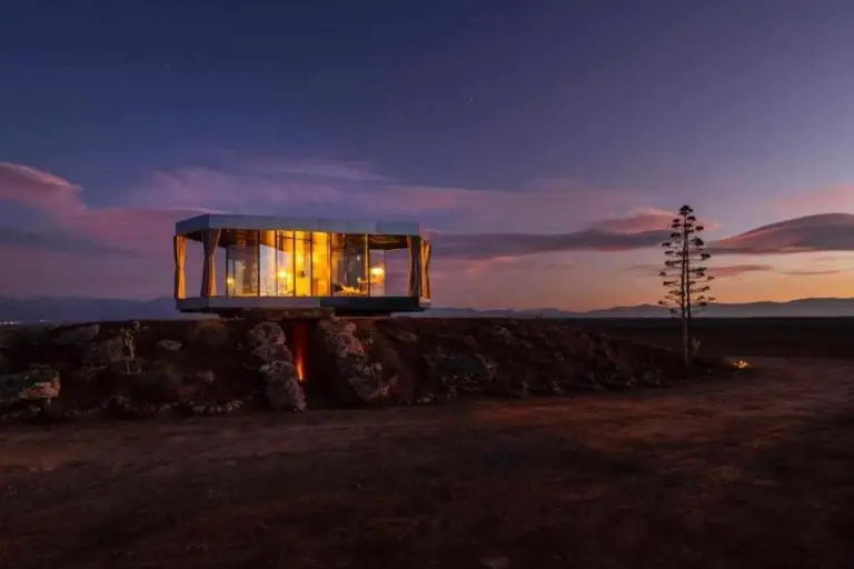 Glass House in the Desert (Spain)