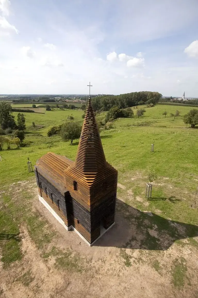 The Transparent Chapel In Belgium 3