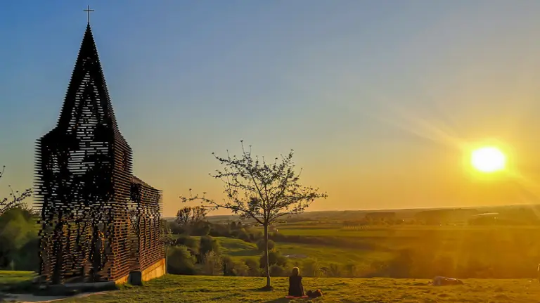 The Transparent Chapel In Belgium