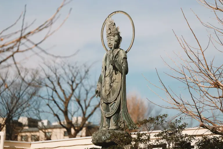 Praying For Peace At A 1,400-year-old Temple In Tokyo At The Start Of The Year 10
