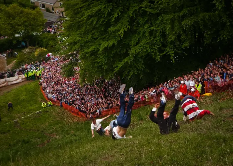 Cheese Rolling In Gloucestershire 1